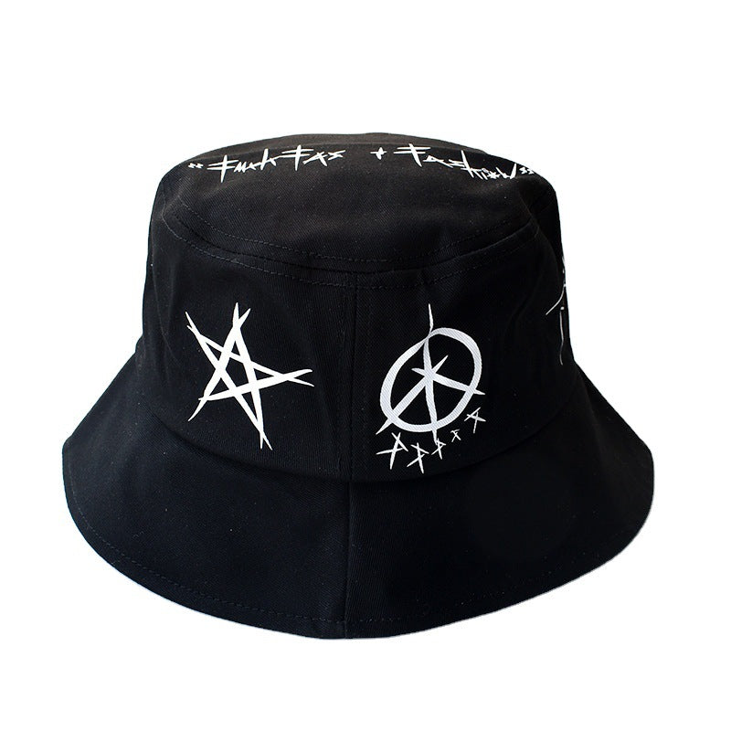 Black and White Bucket Hat – Classic Two-Tone Design for Men & Women (1)