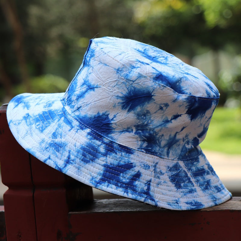 Custom Tie Dye Bucket Hat – Hand-Dyed Cotton Hat for Men & Women