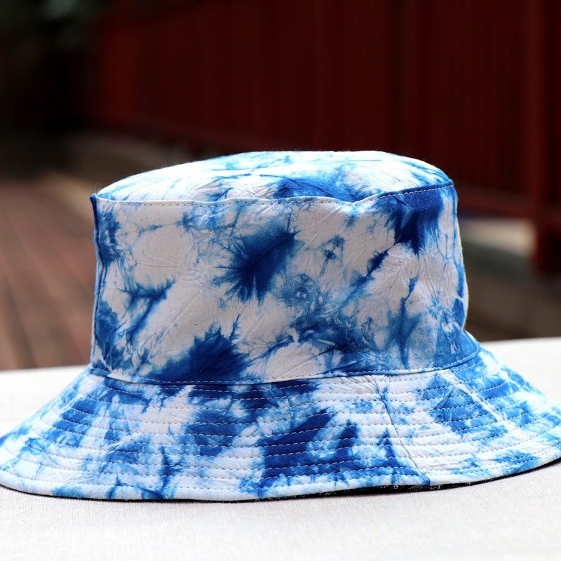 Custom Tie Dye Bucket Hat – Hand-Dyed Cotton Hat for Men & Women