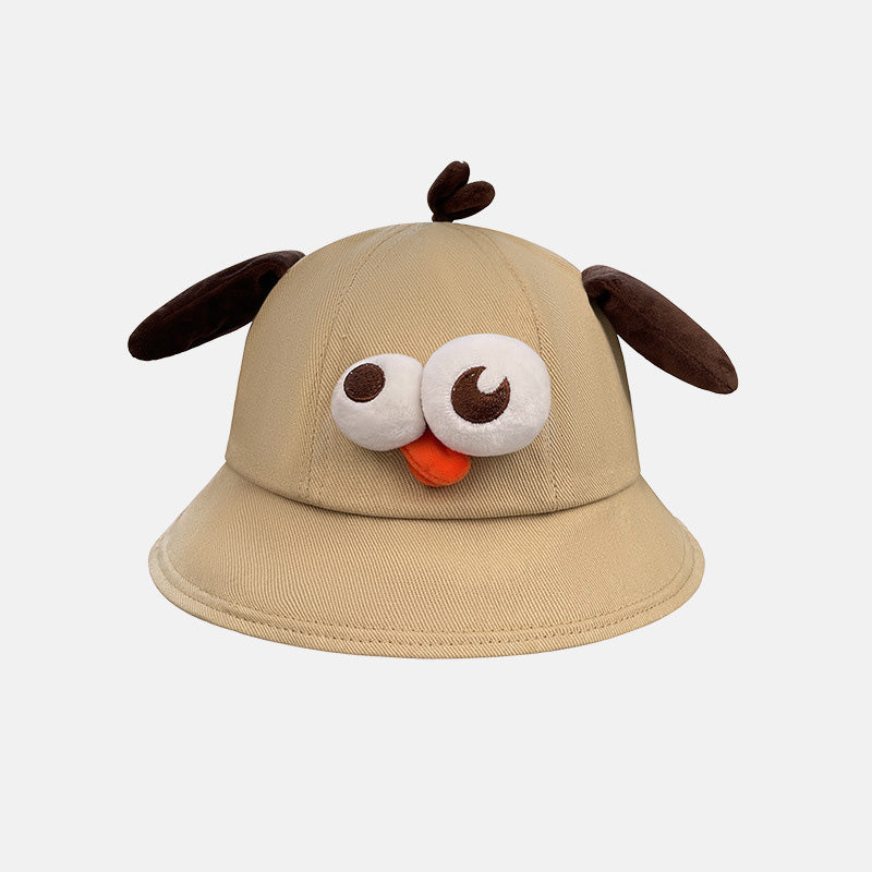 Funny Bucket Hat Cute Cartoon Fisherman Hat Fun Sun Protection Cap for Women
