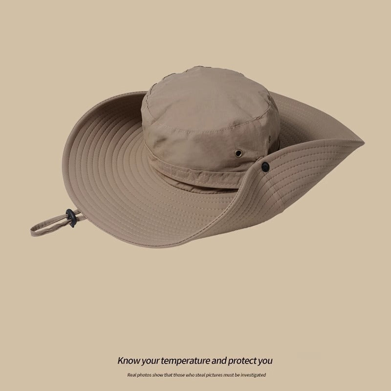 Lightweight Summer Bucket Hat for Men – Breathable Sun Hat for Outdoor, Beach, and Travel