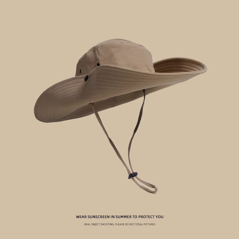 Lightweight Summer Bucket Hat for Men – Breathable Sun Hat for Outdoor, Beach, and Travel