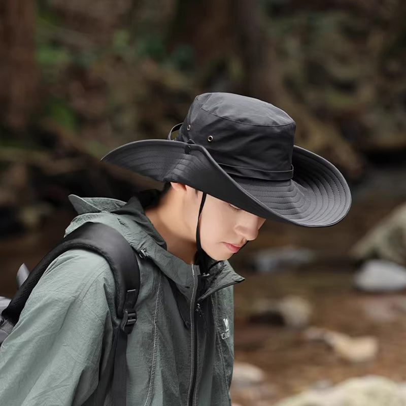 Lightweight Summer Bucket Hat for Men – Breathable Sun Hat for Outdoor, Beach, and Travel