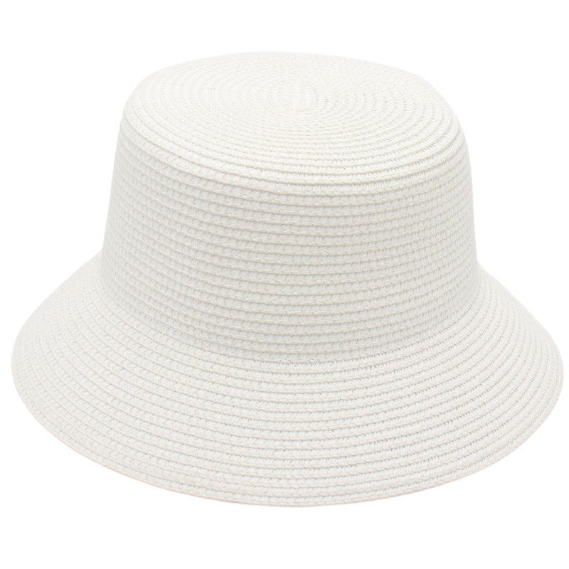 Packable Straw Bucket Hat – Lightweight Summer Sun Hat for Men Women