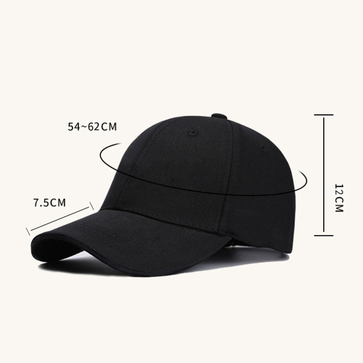 Red Baseball Cap Womens Ladies Golf Hat Pure Cotton