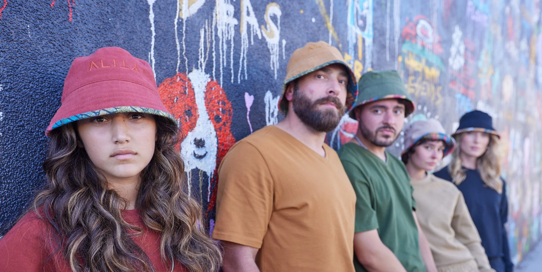 how to style bucket hat outfit