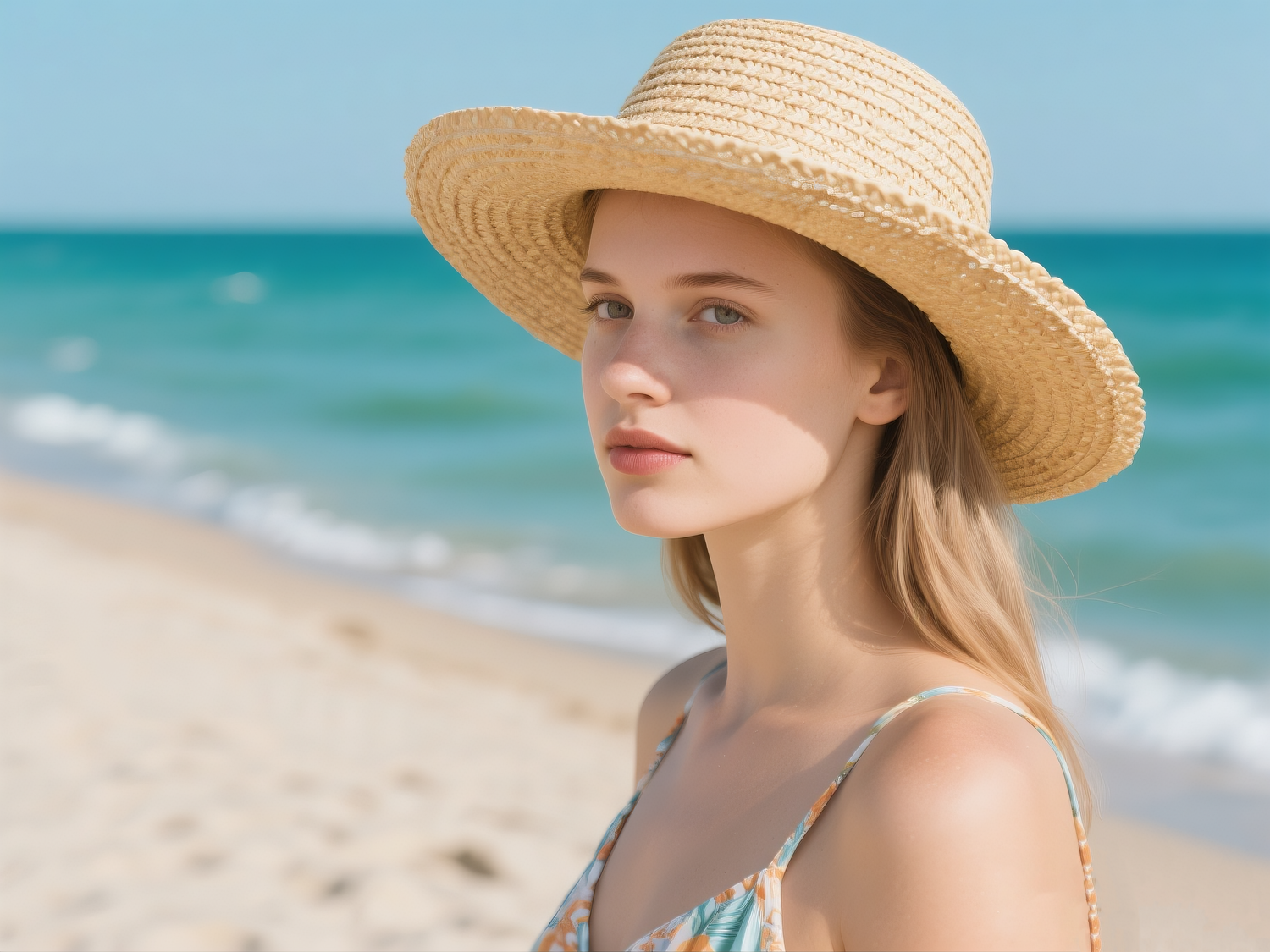 Straw Hats for Women & Men Classic Summer Hats with Breathable Design