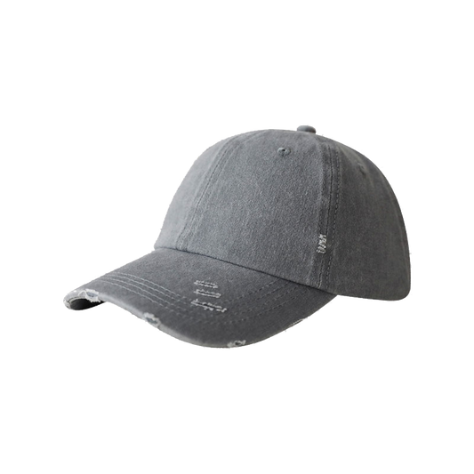 Girl Baseball Cap Ponytail Cowboy Hat with Hole for Attached Hair