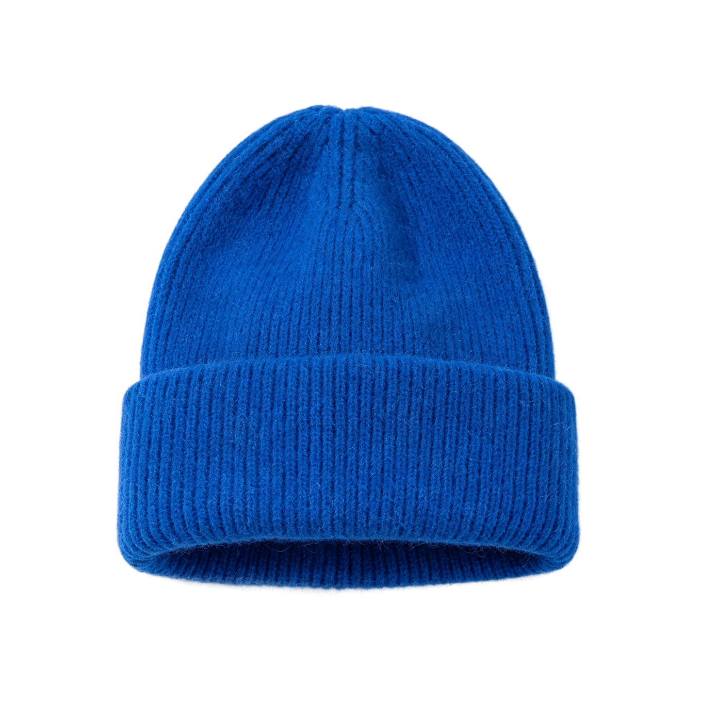 Royal Blue Beanie Soft Knit Winter Hat Cobalt Blue Style