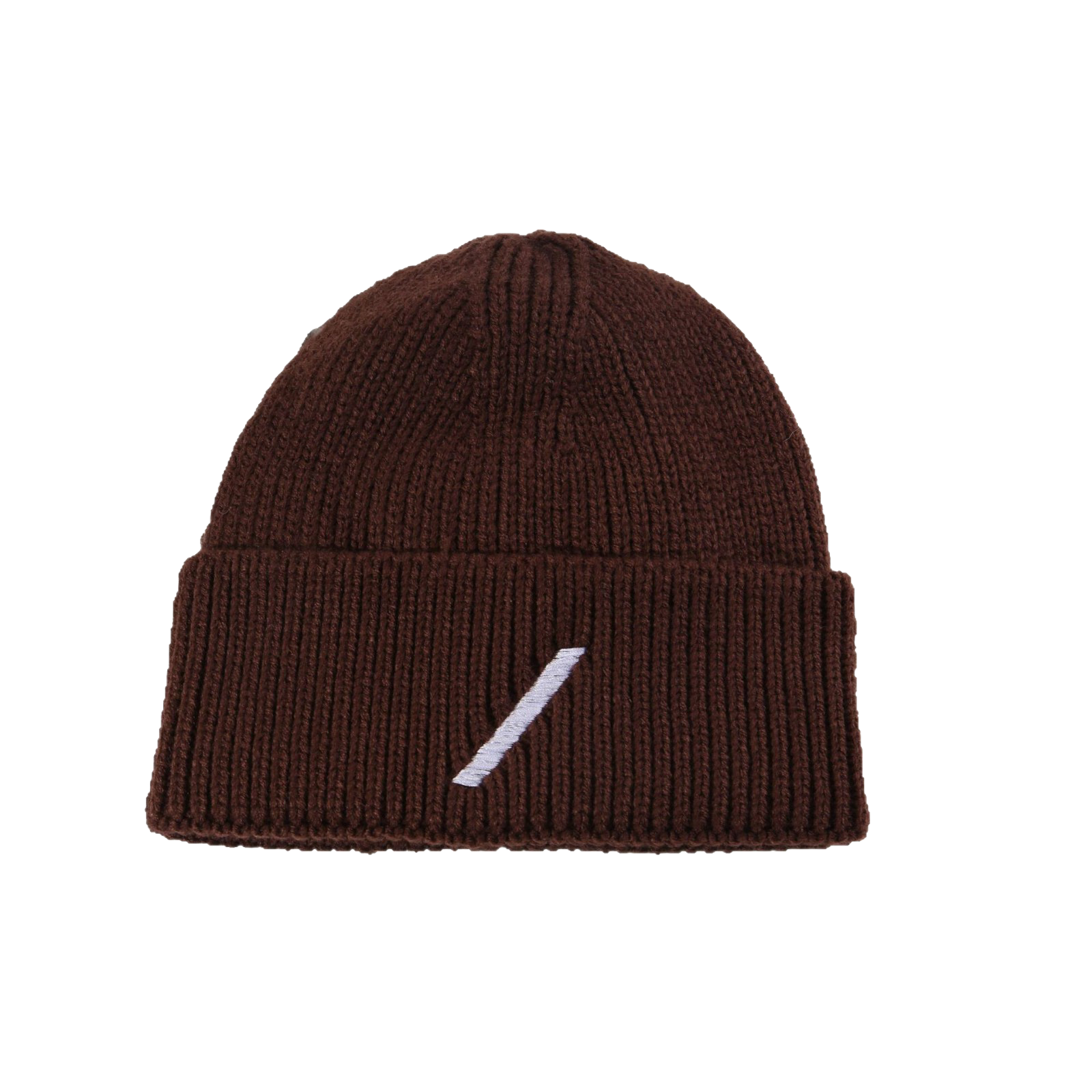 Brown Beanie Soft Knit Winter Hat Dark Brown Cap for Men Women