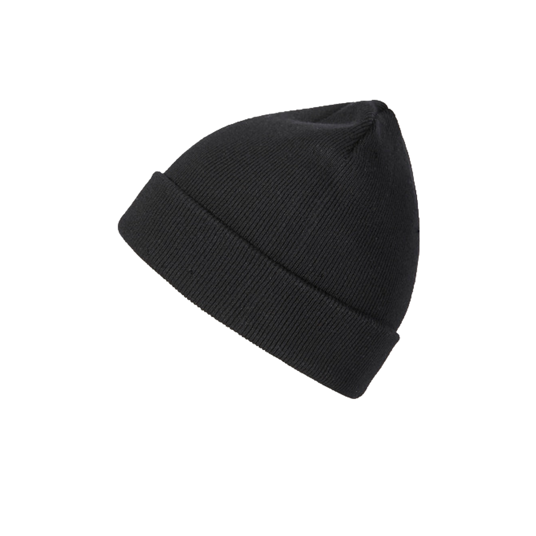 Black Beanie Hat Mens Knit Winter Cap Soft Warm Everyday Style