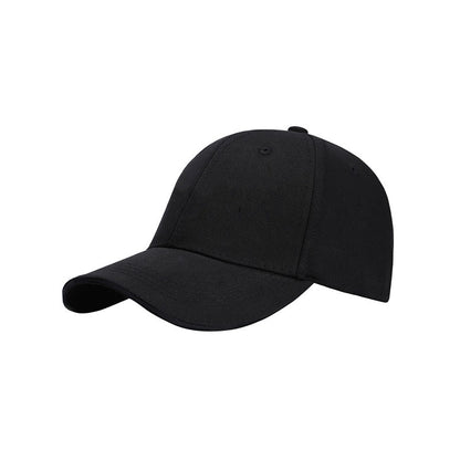 Red Baseball Cap Golf Hat for Men and Women Black