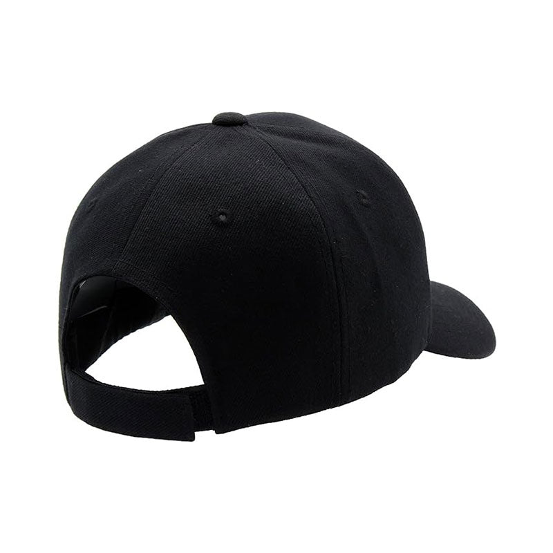 Black Baseball Cap Top Level Hat Men Women Classic Adjustable Plain Hat