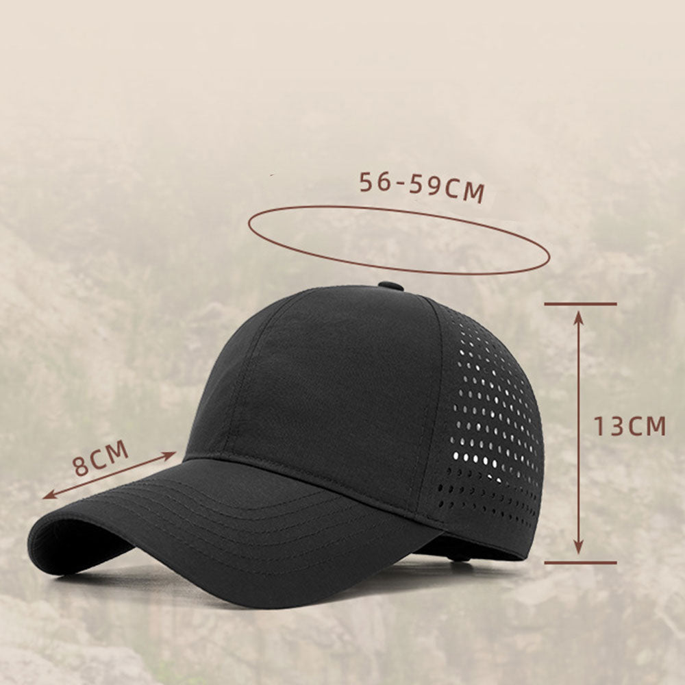 Women's Baseball Caps Men's Hat Nylon Sunscreen Breathable Summer