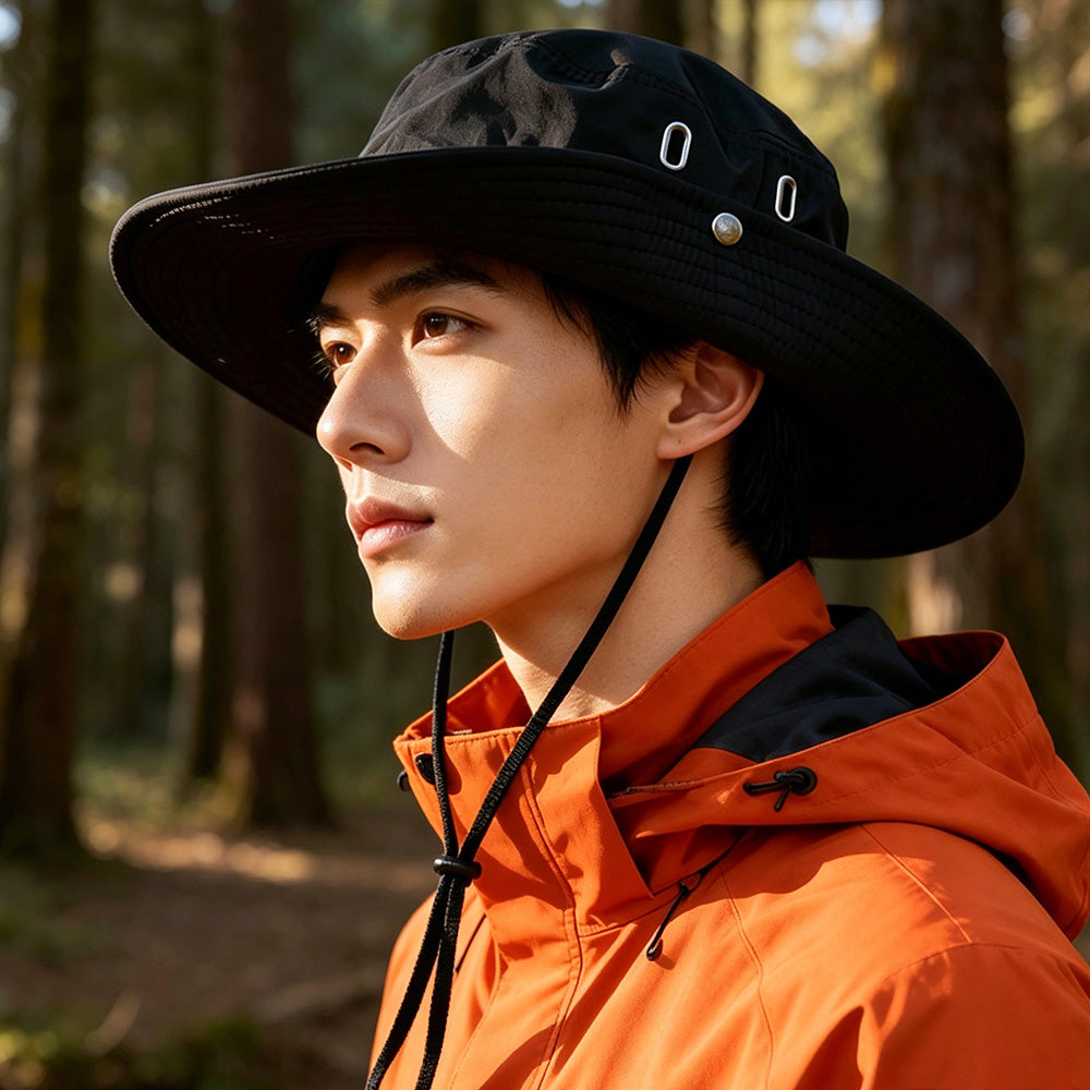 Oversized Bucket Hat for Men Extra Large Waterproof Sun Hat for Big Heads Lightweight Breathable Fishing Hat
