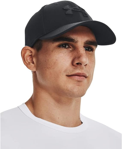 Baseball Caps Men's Hat Stretch Fit Black