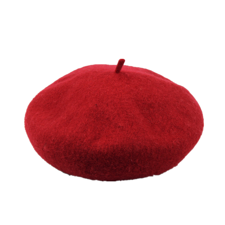 Red Berets for Women Premium Wool French Beret Hat Classic Wardrobe Addition