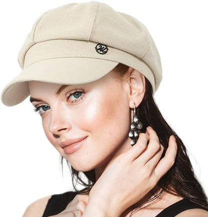 Women's Newsboy Caps Hats Visor Beret Hat for Fashion Ladies Girls