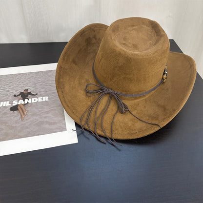 Australian Cowboy Hat | Vintage Western Wide Brim Sun Hat for Men & Women