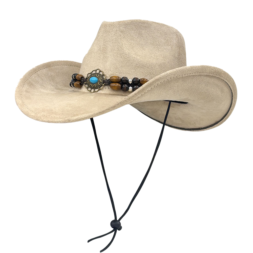 Australian Cowboy Hat | Vintage Western Wide Brim Sun Hat for Men & Women