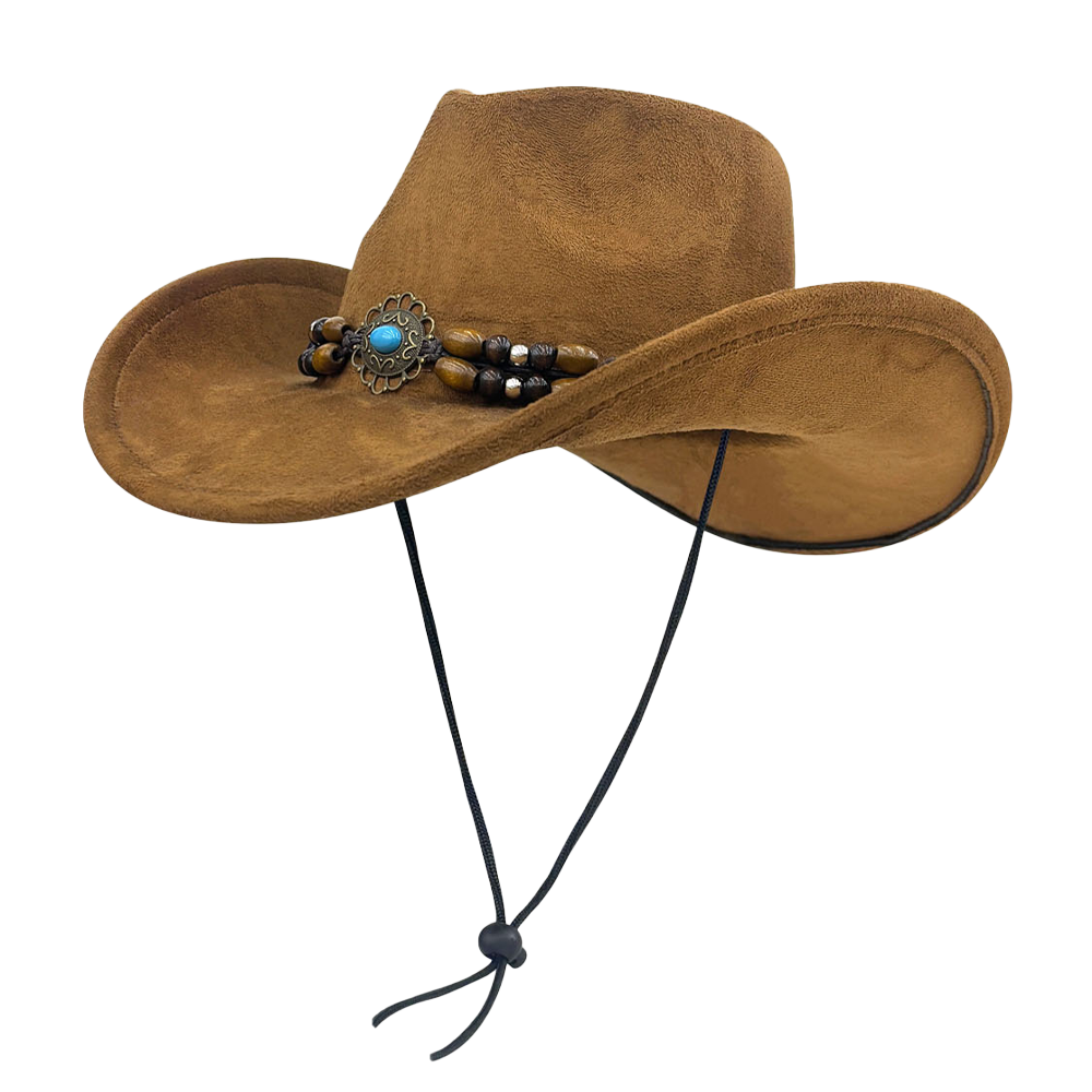 Australian Cowboy Hat | Vintage Western Wide Brim Sun Hat for Men & Women