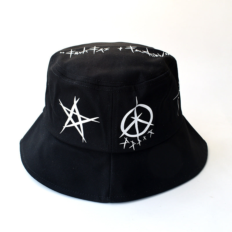 Black and White Bucket Hat – Classic Two-Tone Design for Men & Women (1)