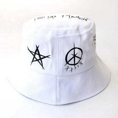 Black and White Bucket Hat – Classic Two-Tone Design for Men & Women (1)