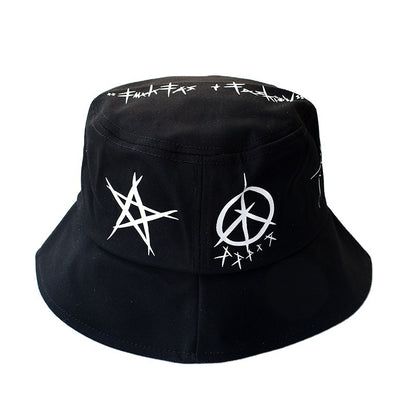 Black and White Bucket Hat – Classic Two-Tone Design for Men & Women (1)