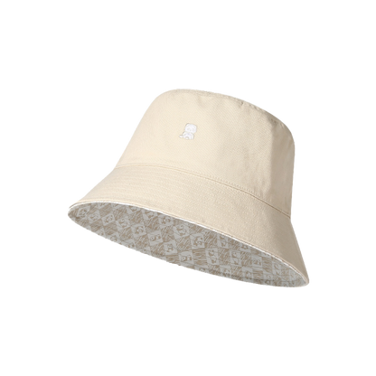 Cotton Bucket Hat | 100% Cotton Reversible Sun Hat with Panda Print for Men and Women