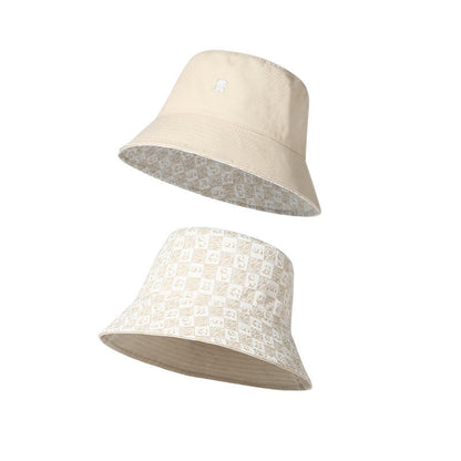 Cotton Bucket Hat | 100% Cotton Reversible Sun Hat with Panda Print for Men and Women