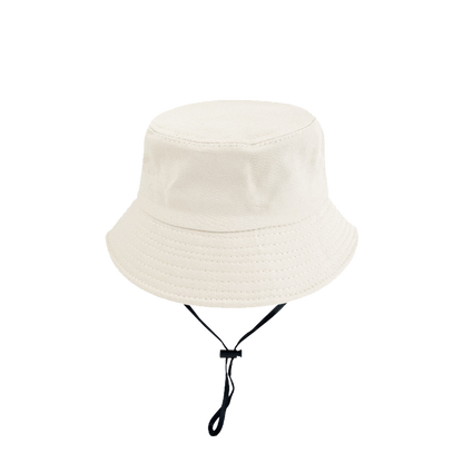 Custom Bucket Hat – Cotton Plain Color Sun Hat for Men & Women with Logo Customization