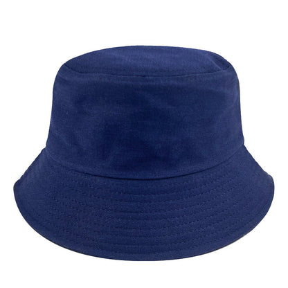Custom Bucket Hat – Cotton Plain Color Sun Hat for Men & Women with Logo Customization