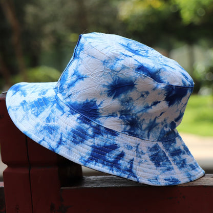 Custom Tie Dye Bucket Hat – Hand-Dyed Cotton Hat for Men & Women