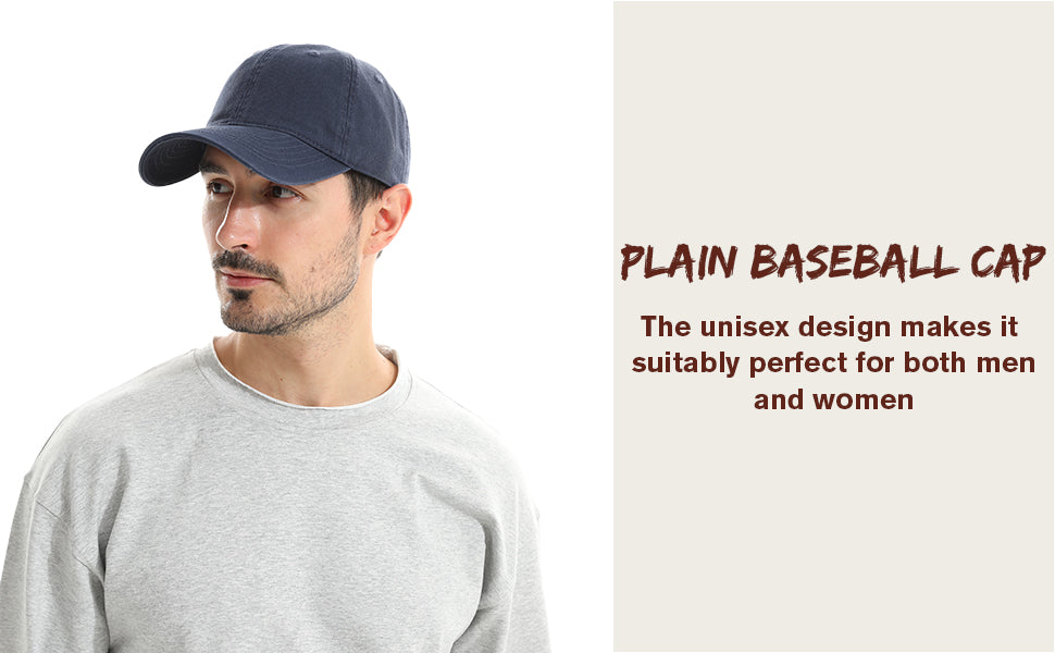 Designer Baseball Caps Women's Washed Cotton Men Ladies Adjustable Hat
