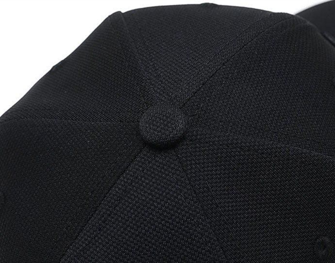 Embroidered Baseball Cap Blank Personalized Headwear Men Black Hat