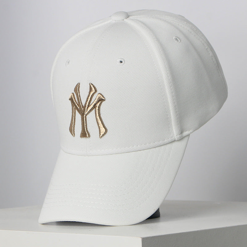 Embroidered Baseball Cap Blank Personalized Headwear Men Black Hat