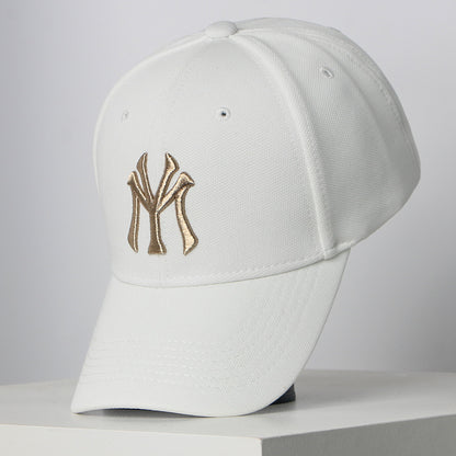 Embroidered Baseball Cap Blank Personalized Headwear Men Black Hat