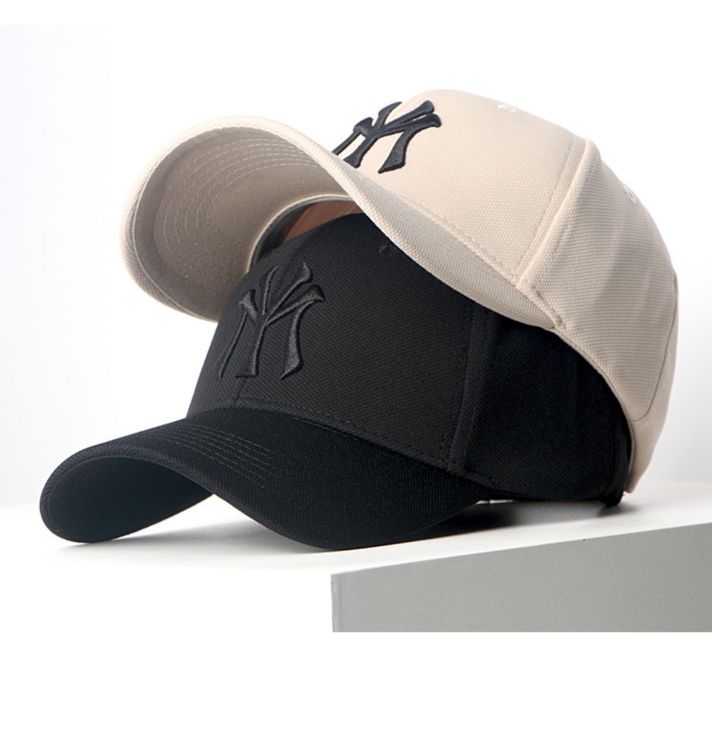 Embroidered Baseball Cap Blank Personalized Headwear Men Black Hat