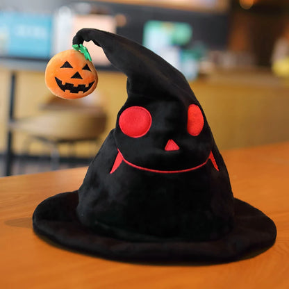 Funny Hat with Moving Light-Up Top Halloween Witch Costume Hat for Adults & Kids