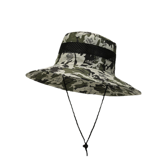 Men’s Camo Bucket Hat – Camouflage Outdoor Sun Hat for Hiking & Fishing, UV Protection