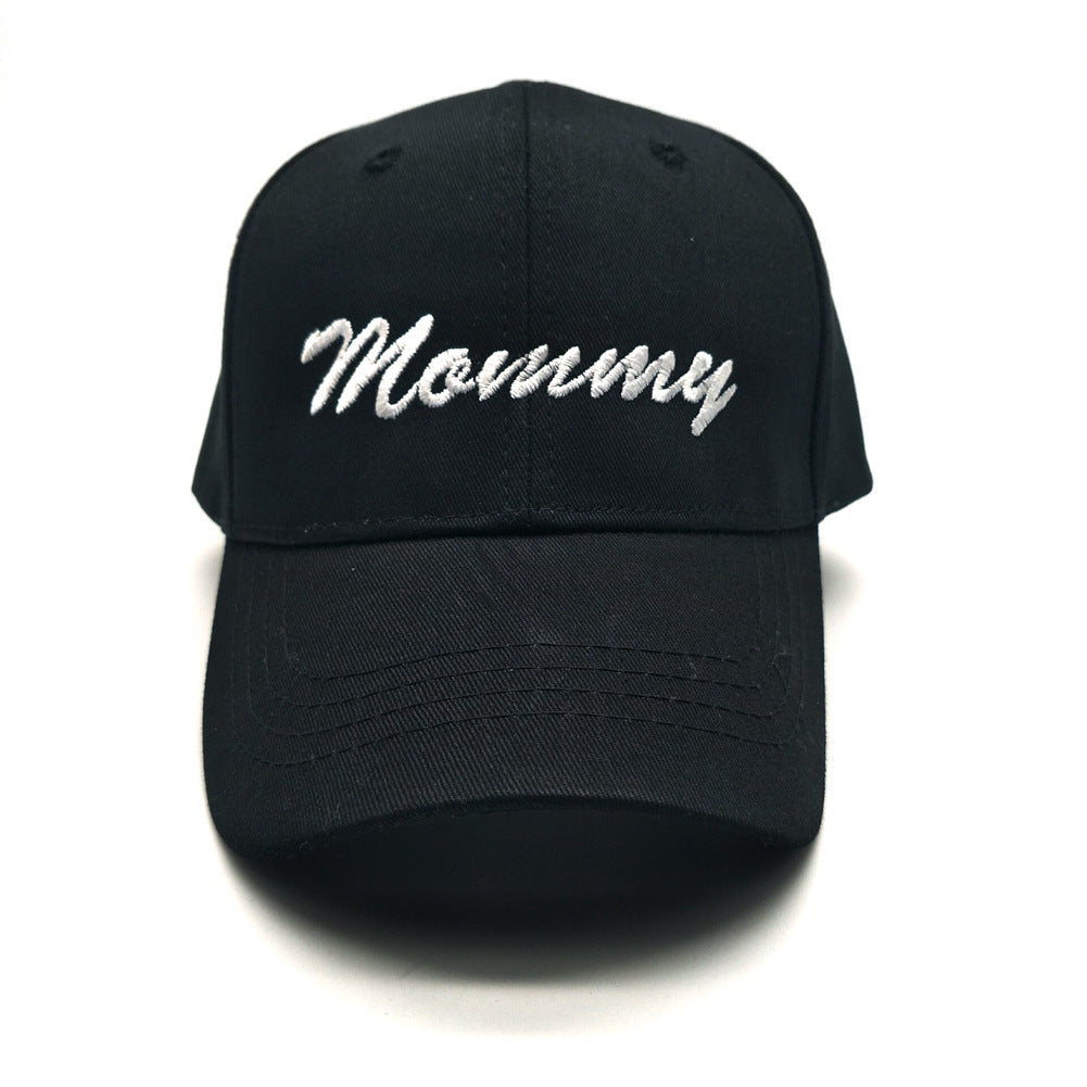 Men's Winning Cap Black Embroidered Baseball Hats Adjustable Summer