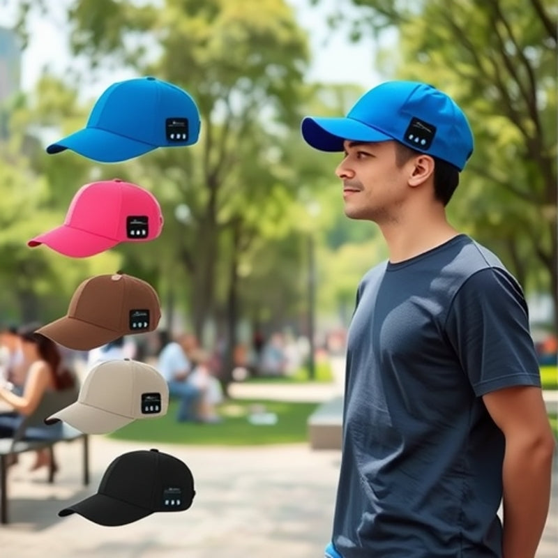 Bluetooth Baseball Cap Wireless Music Calling LED Outdoor Sports Audio Hat