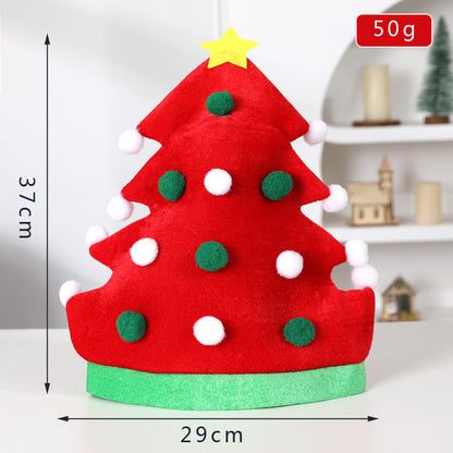 Funny Personalized Santa Hat Weird Claus Creative Red Leg Party Cap