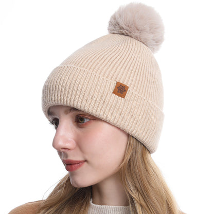 Fleece Beanie Soft Lined Winter Hat Warm Knit Cap for Men Women Outdoor