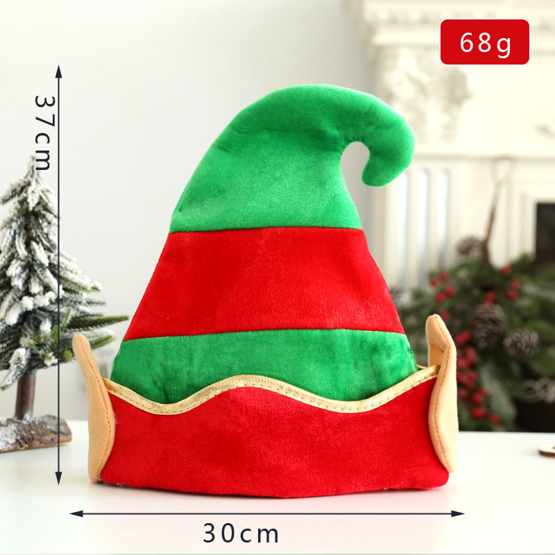 Funny Personalized Santa Hat Weird Claus Creative Red Leg Party Cap