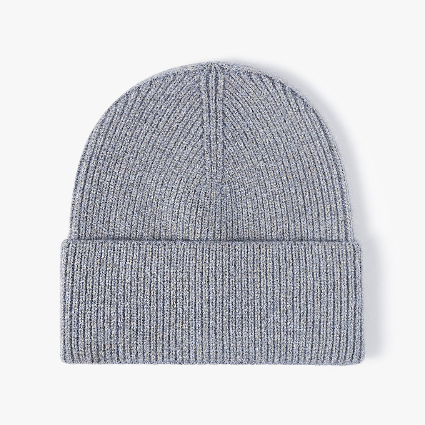 Green Beanie Wool Knit Winter Hat Dark Forest Cap for Men Women