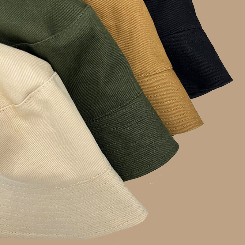 Designer Mens Bucket Hats | Unique Double-Sided Fashion Wave Pattern Sun Hat