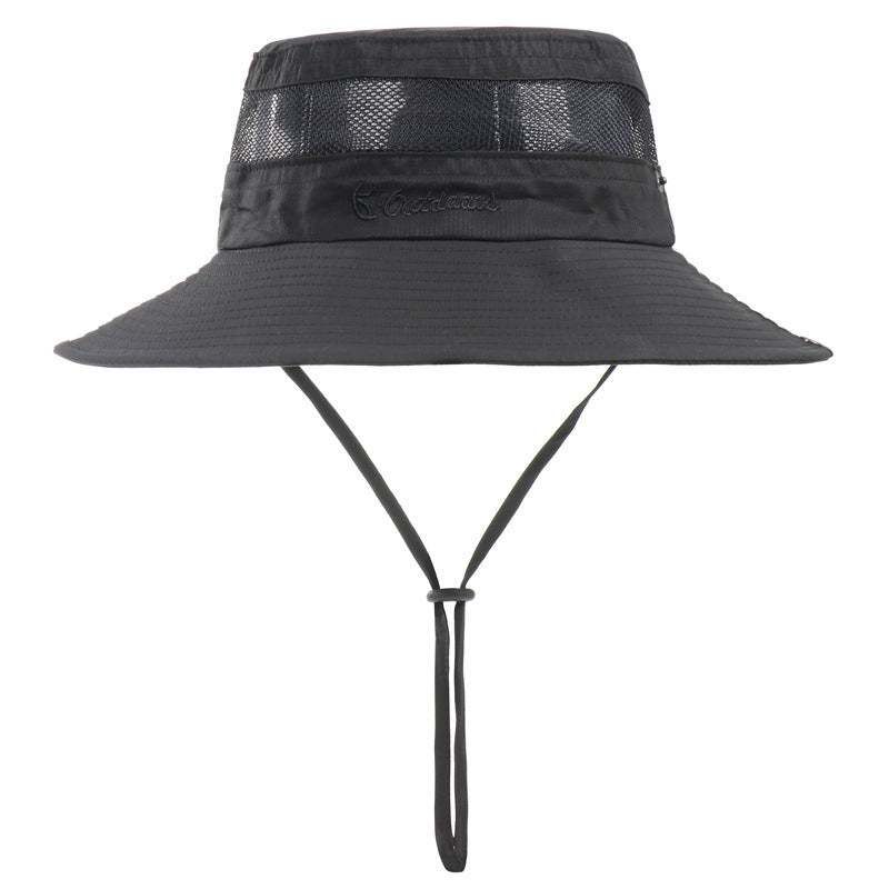 Packable Sun Hat UPF 50+ Wide Brim Fishing Cap for Men and Women