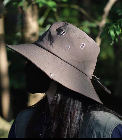 Oversized Bucket Hat for Men – Extra Large Waterproof Sun Hat for Big Heads, Lightweight Breathable Fishing Hat, Quick Dry Outdoor Bucket Hat for Large Head