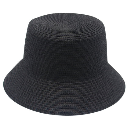 Packable Straw Bucket Hat – Lightweight Summer Sun Hat for Men Women